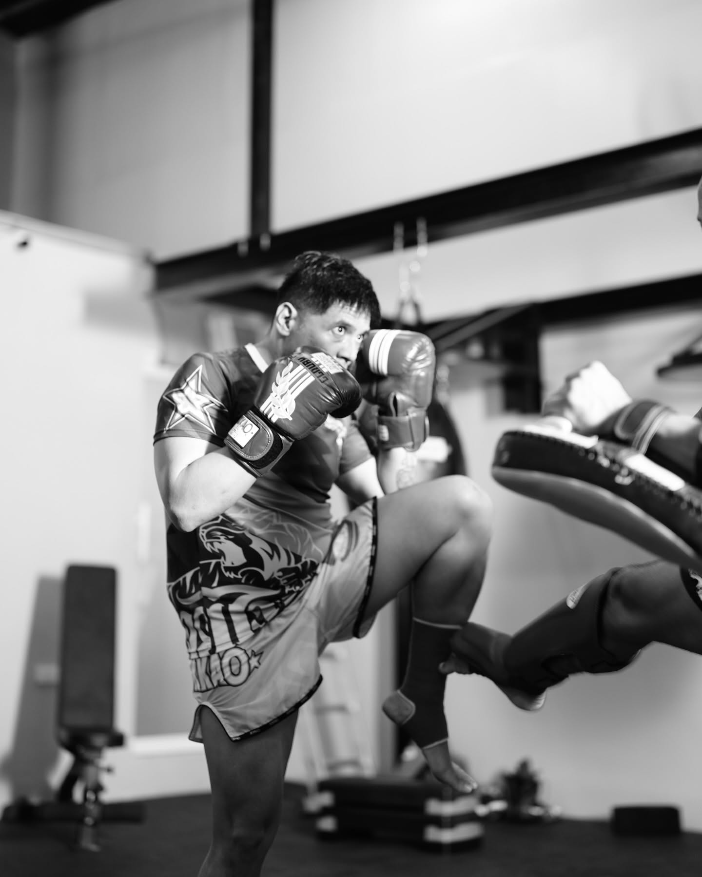 Sparring session